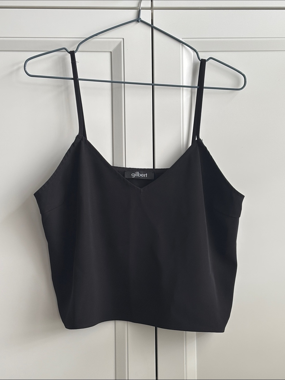 Black V-Neck Spaghetti Strap Camisole